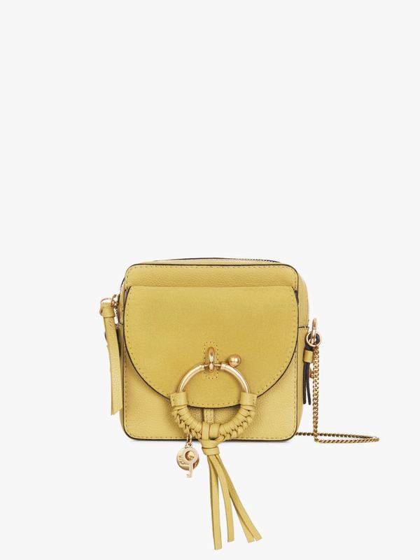 Chloé Bolsa Mujer Joan Amarillo Suede ISUE73642